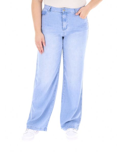 Pantalone wide leg