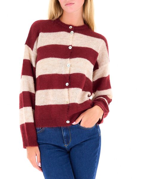 Cardigan misto mohair