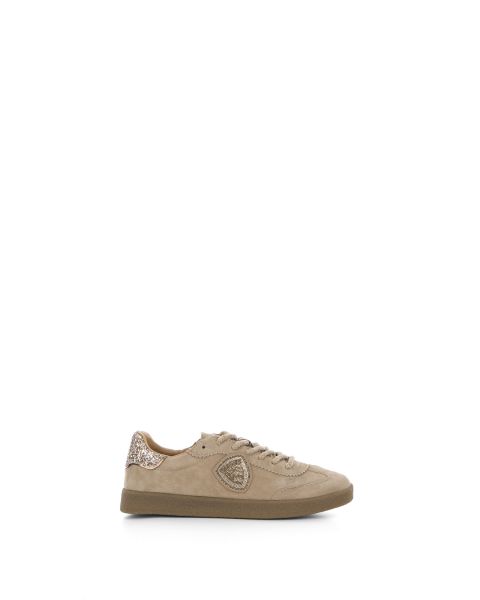 Sneakers in pelle scamosciata