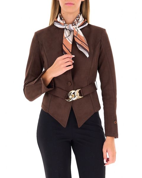 Giacca con foulard