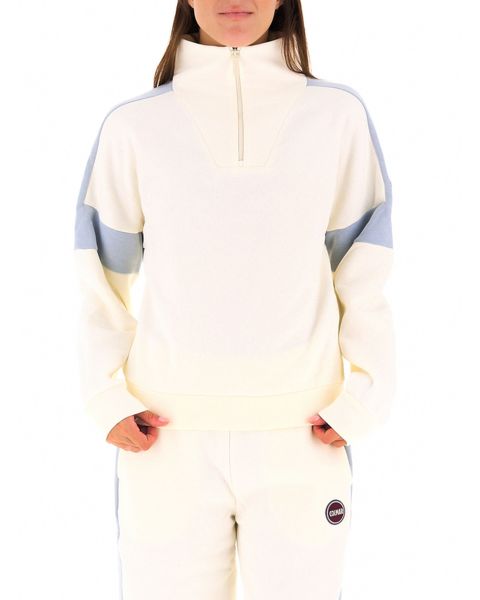 Felpa mezza zip