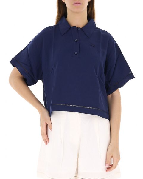 Polo con inserti