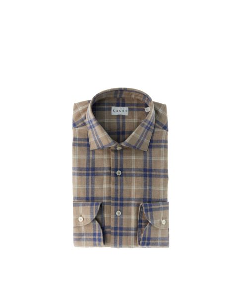 Camicia a quadri flanella