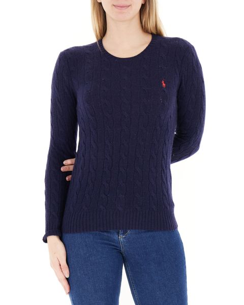 Maglione a trecce