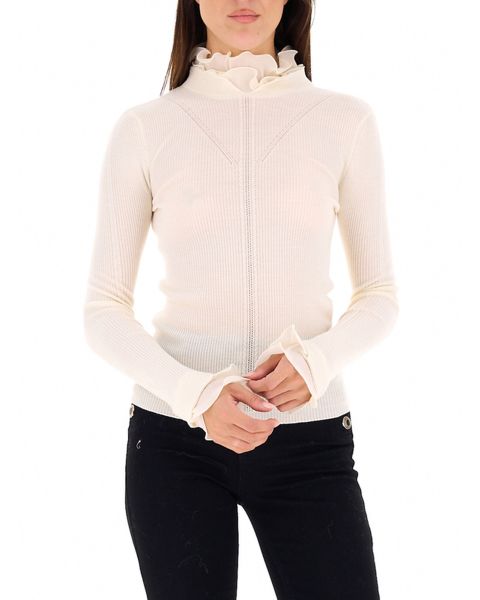 Maglia con volants