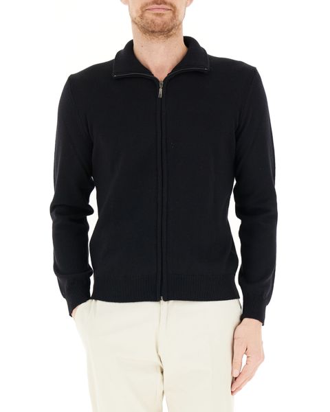 Cardigan con zip