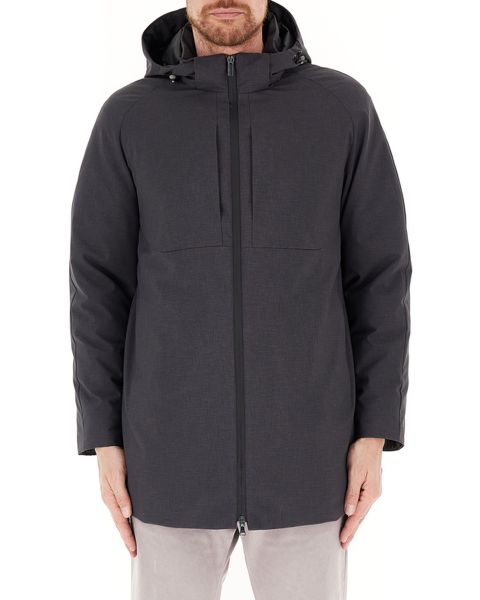 Cappotto con cappuccio