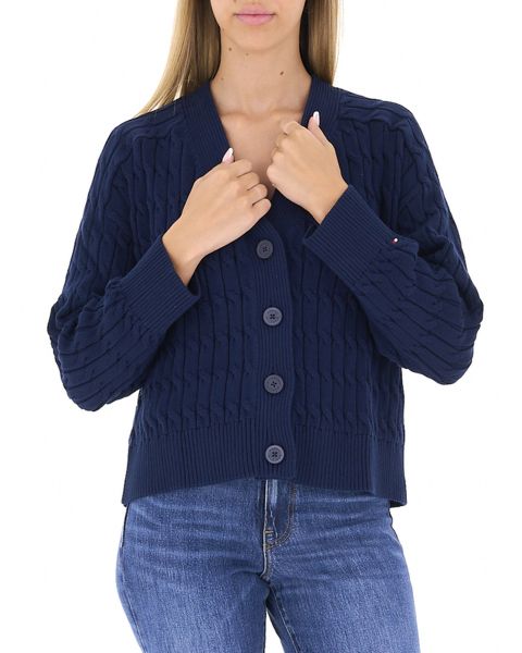 Cardigan scollo a V
