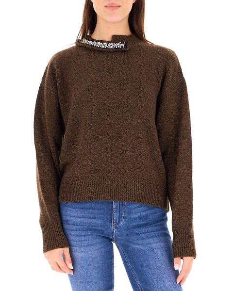 Maglione misto lana