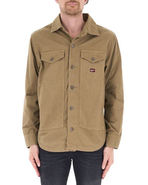 Giacca overshirt cotone