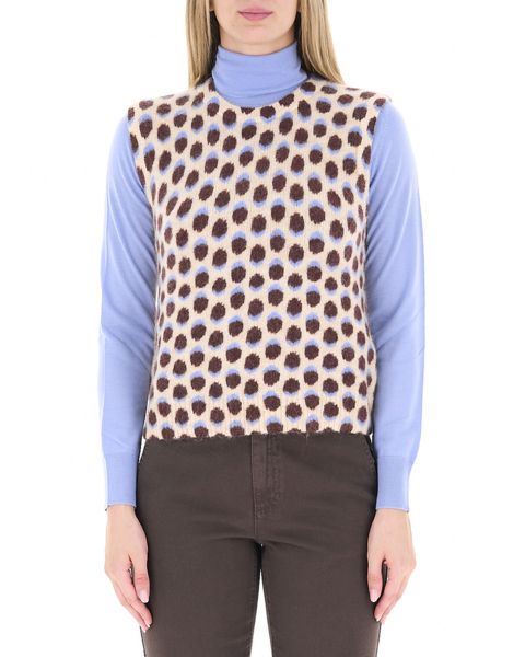 Gilet misto lana