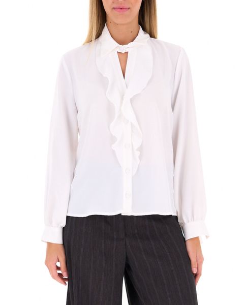 Blusa con volants