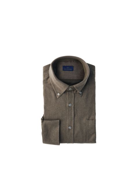 Camicia cotone felpato