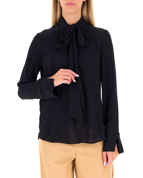 Blusa con fiocco