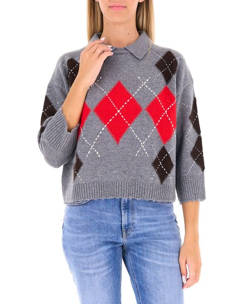 Maglione con colletto