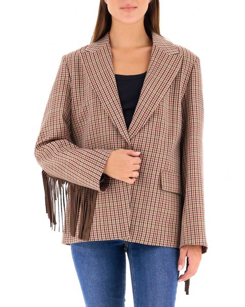 Blazer con frange