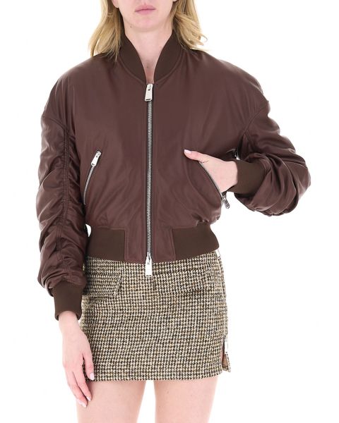 Bomber in pelle
