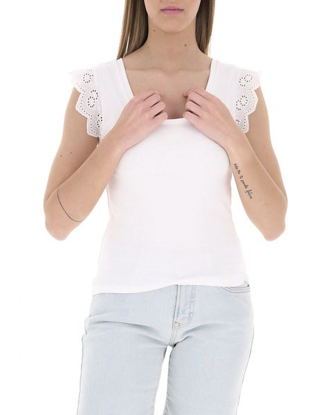 T-shirt con inserti