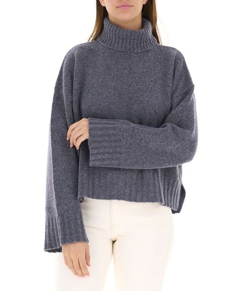 Maglione misto lana