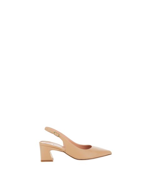 Décolleté slingback