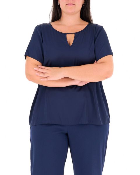 Blusa in satin