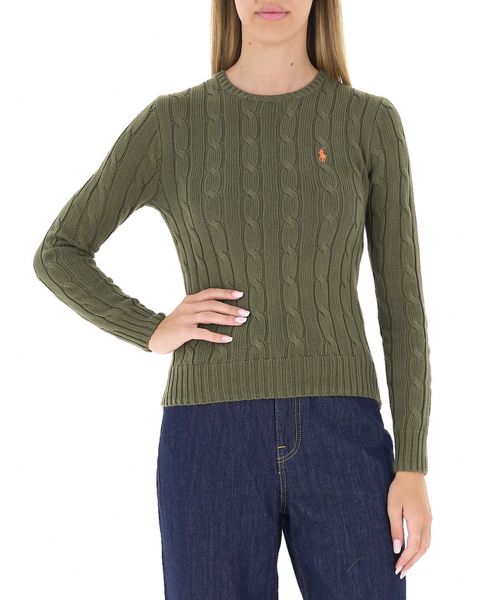 Maglione a trecce
