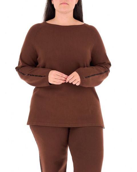 Felpa in maglia