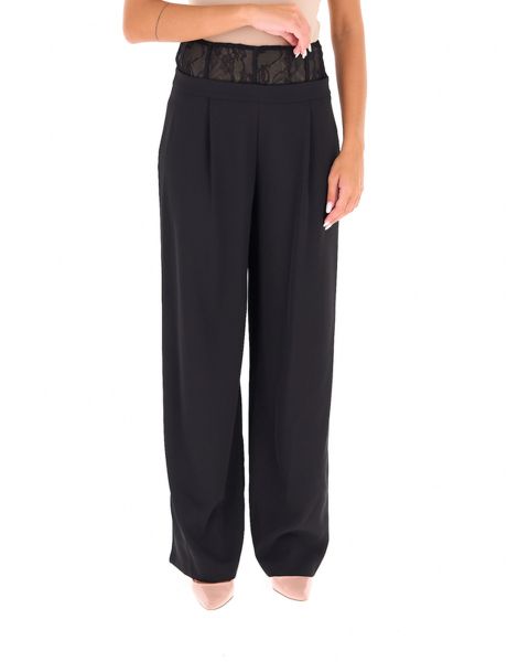 Pantalone con pizzo