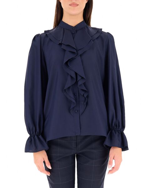Camicia con volants