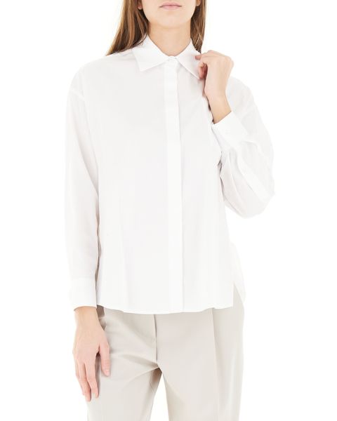Camicia cotone seta