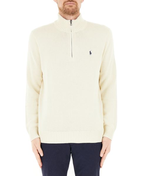 Maglione mezza zip