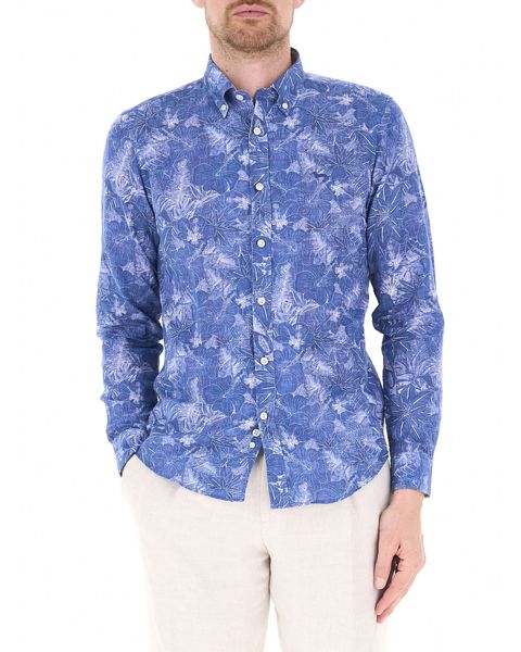 Camicia misto lino