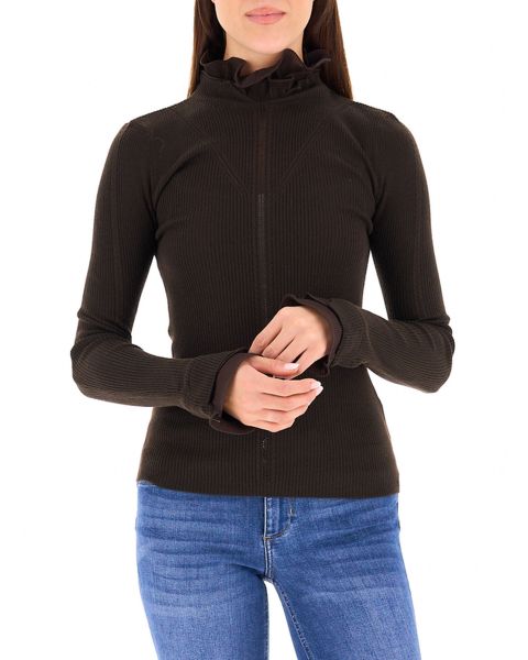 Maglia con volants