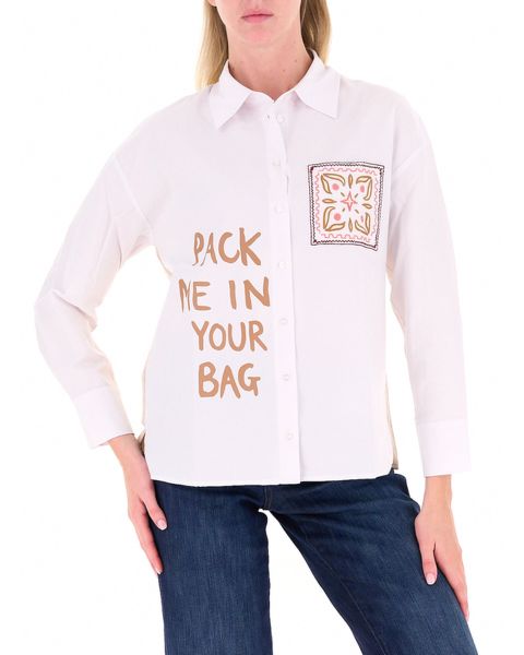 Camicia con ricami