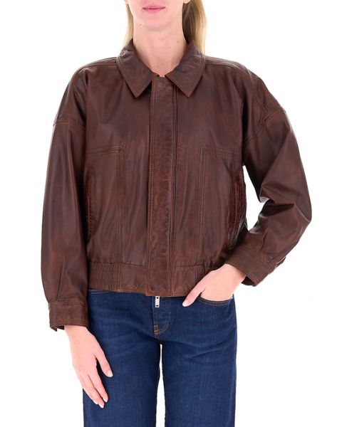 Giacca in pelle