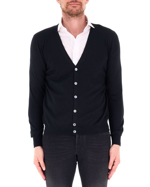 Cardigan lana vergine
