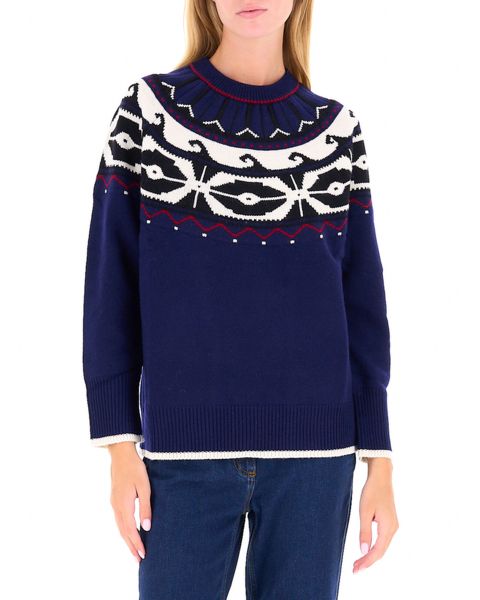 Maglione misto lana