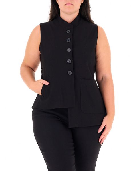 Gilet asimmetrico