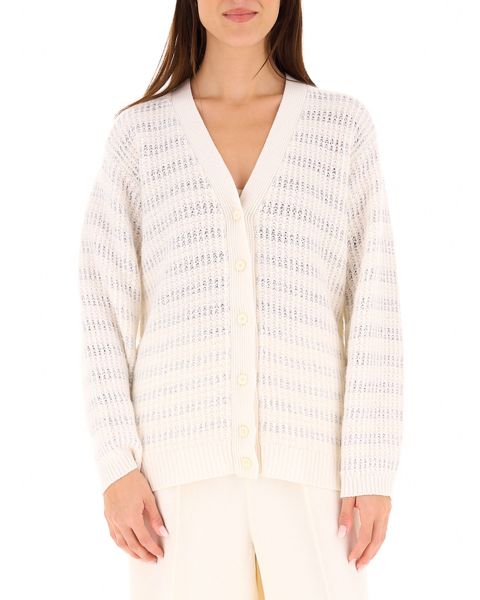 Cardigan con bottoni