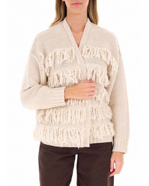 Cardigan misto lana