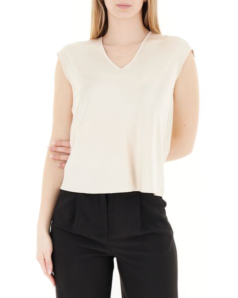 Blusa in satin