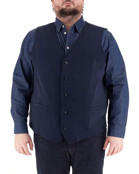 Gilet misto cotone