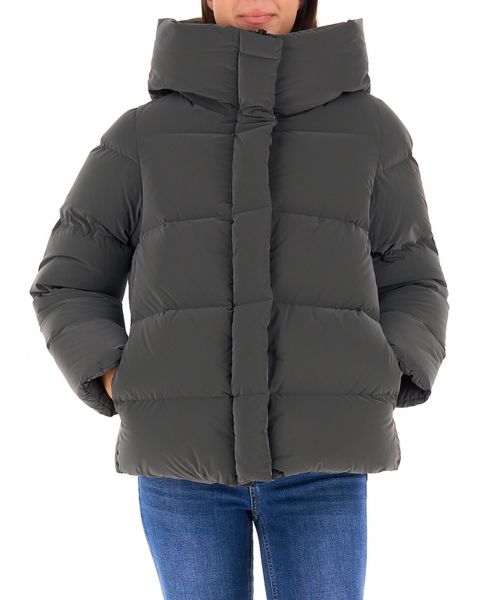 Piumino collo alto