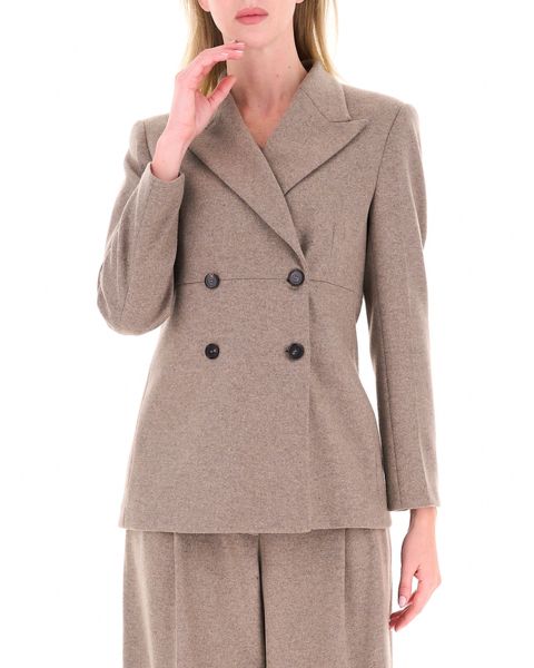 Blazer misto cashmere