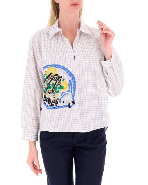 Blusa in cotone