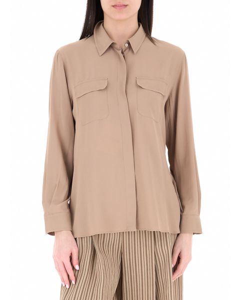 Camicia misto seta