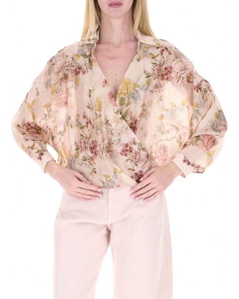 Blusa scollo a V