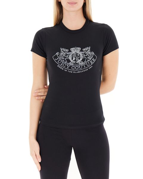 T-shirt con strass