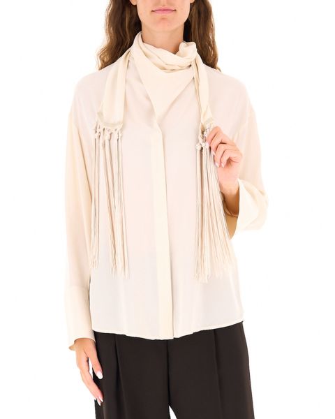 Blusa con inserto
