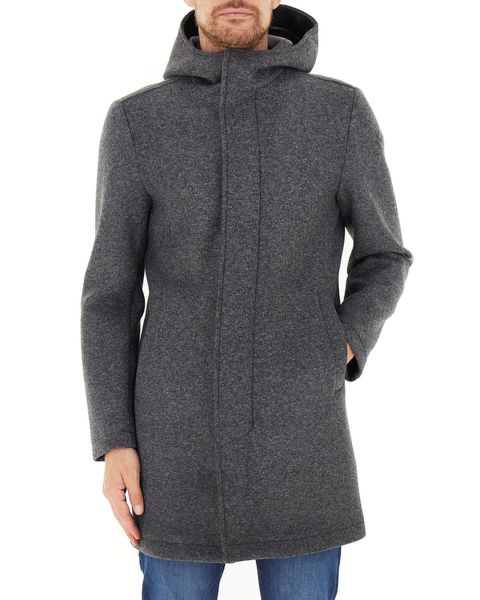 Cappotto con cappuccio